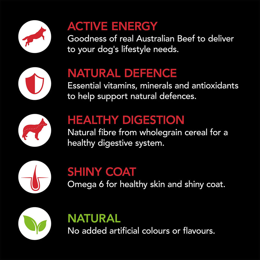 SUPERCOAT Smartblend Adult Dog Food With Beef