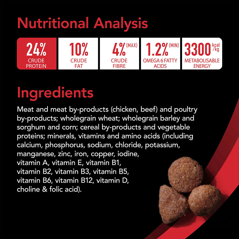 SUPERCOAT Smartblend Adult Dog Food With Beef