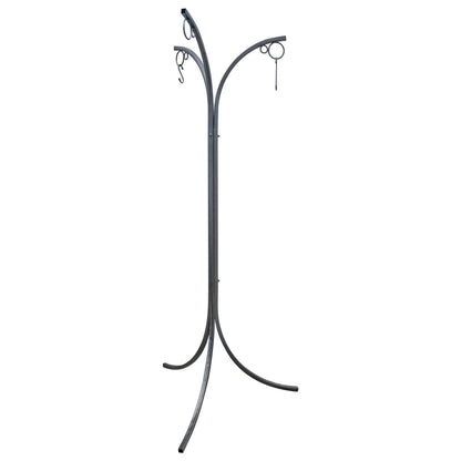 TAKASHO Hanging Basket Stand - Holds 3 Baskets