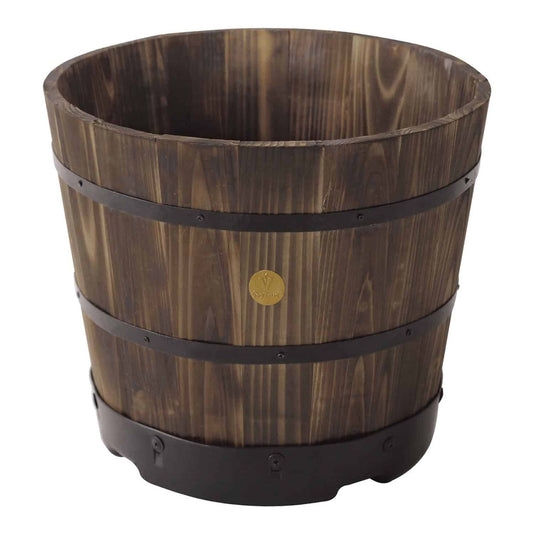 TAKASHO VegTrug Wooden Planter Barrel