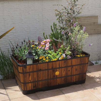 TAKASHO VegTrug Wooden Planter Trough