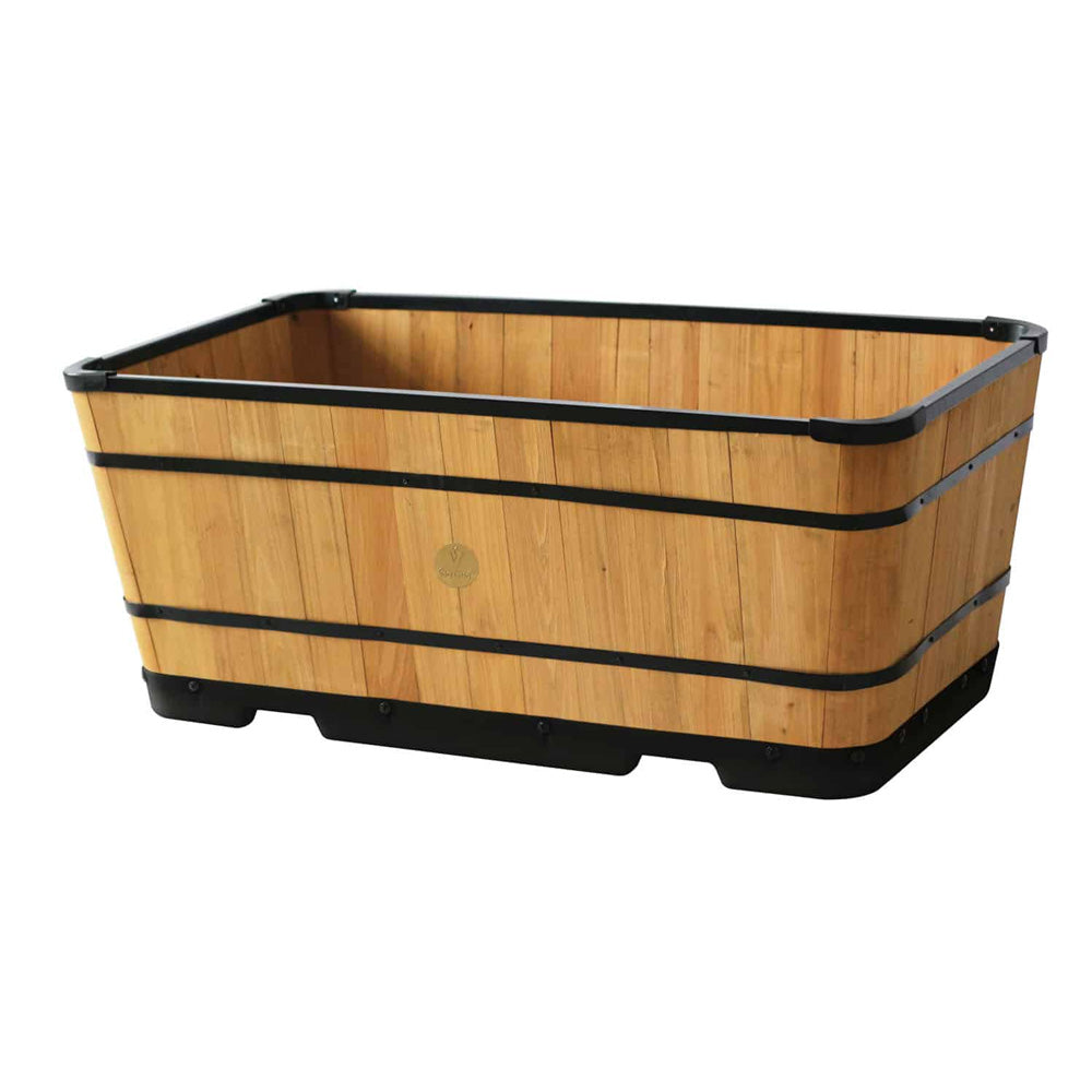 TAKASHO VegTrug Wooden Planter Trough