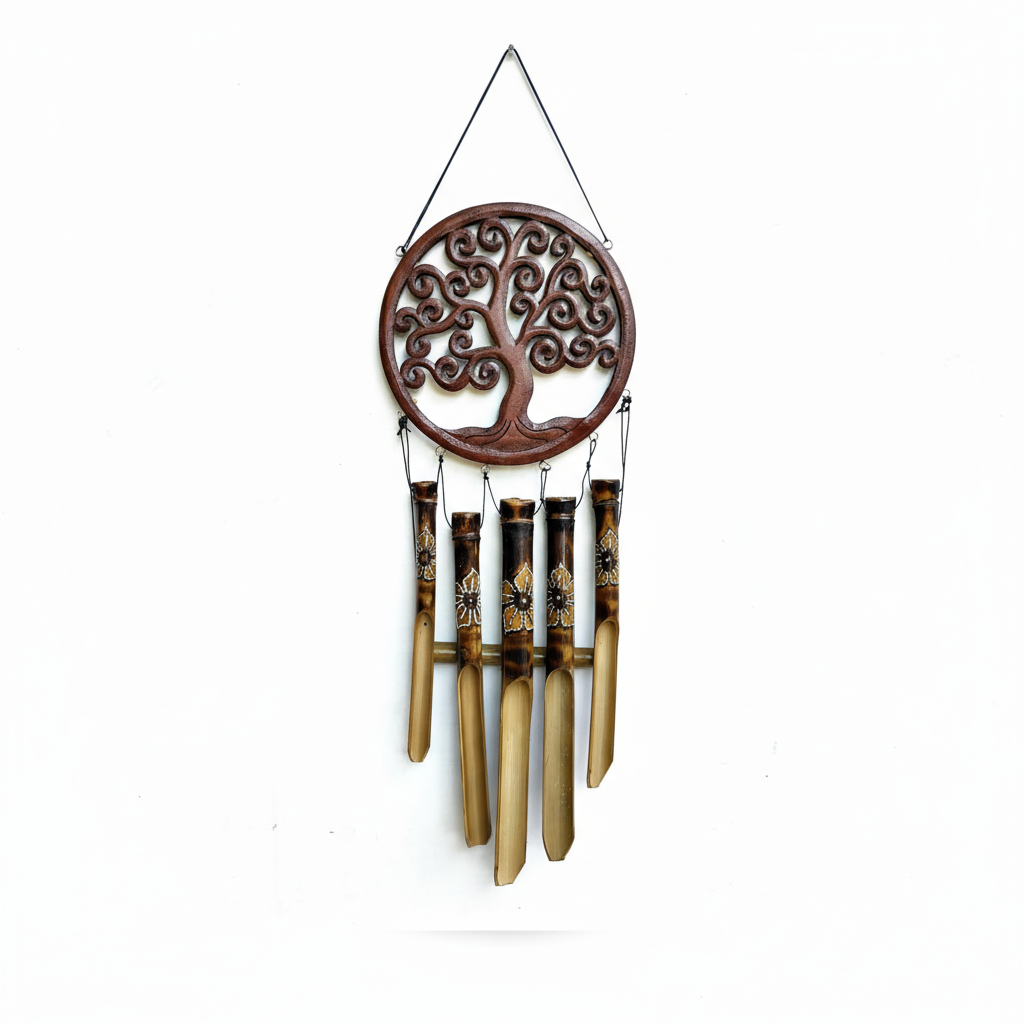 Tree of Life Wind Chime Antique
