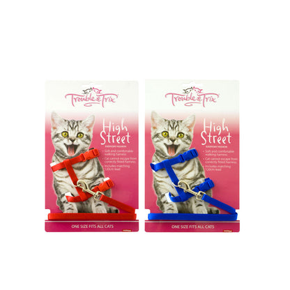 TROUBLE & TRIX High Street Cat Harness