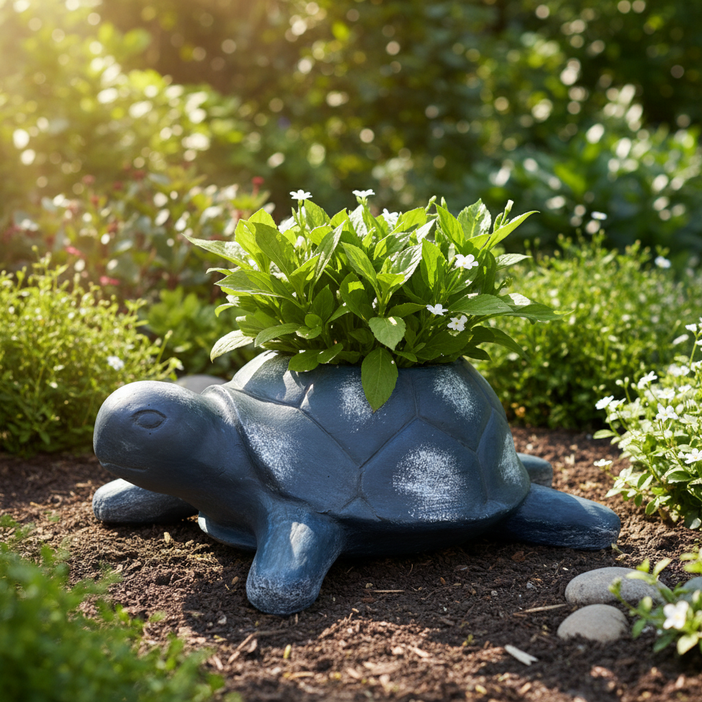 Turtle Garden Pot