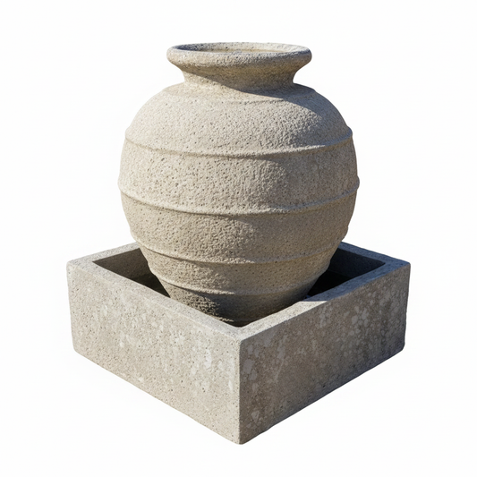 Vas India Stone Urn Water Feature 