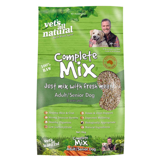 VETS ALL NATURAL Complete Mix For Adult/Senior Dogs