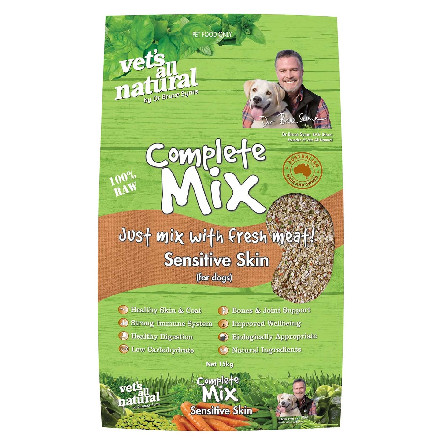 VETS ALL NATURAL Complete Mix For Sensitive Skin