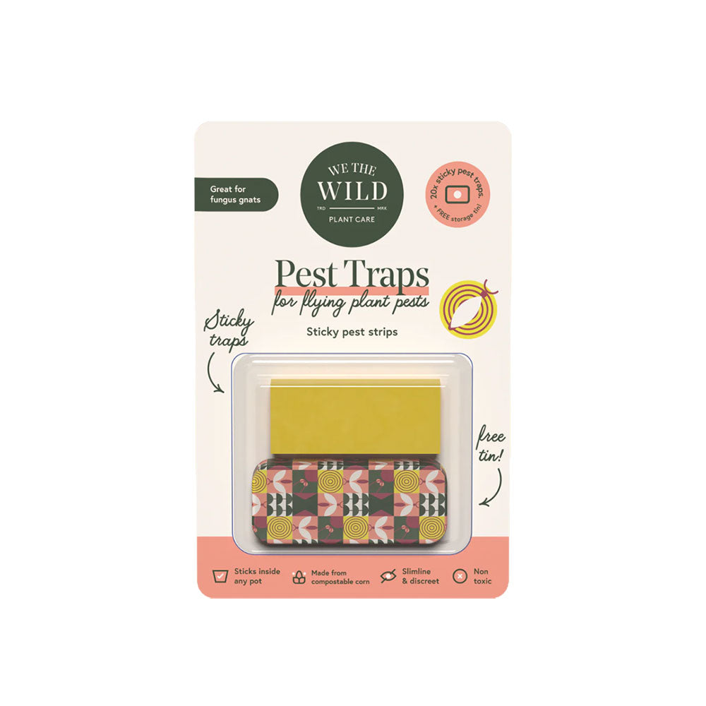 WE THE WILD Fungus Gnat Compostable Sticky Traps