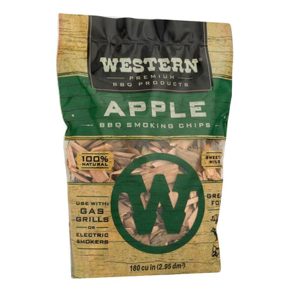 Western BBQ Smoking Wood Chips Apple