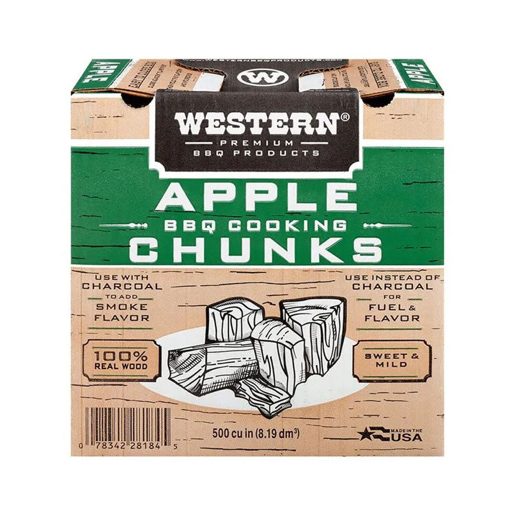 Western BBQ Smoking Wood Chunks Apple