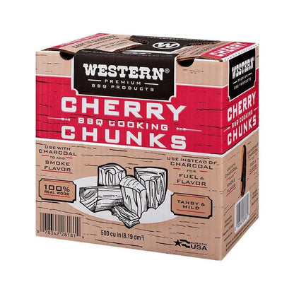 Western BBQ Smoking Wood Chunks Cherry