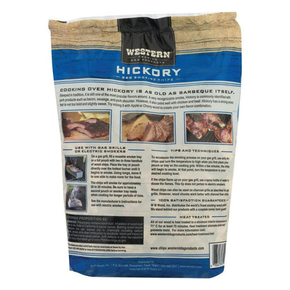 Western BBQ Smoking Wood Chips Hickory