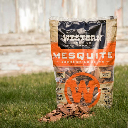Western BBQ Smoking Wood Chips Mesquite