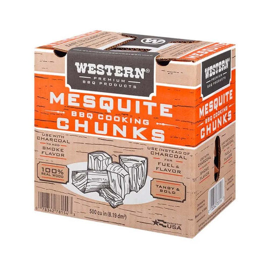 Western BBQ Smoking Wood Chunks Mesquite