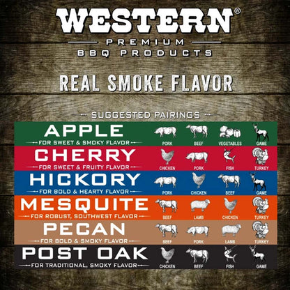 Western BBQ Smoking Wood Chips Hickory