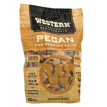 Western BBQ Smoking Wood Chips Pecan