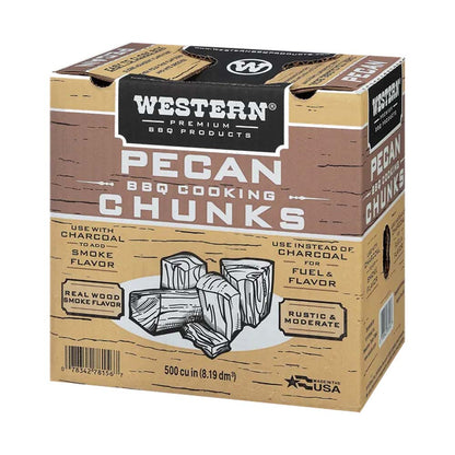 Western BBQ Smoking Wood Chunks Pecan
