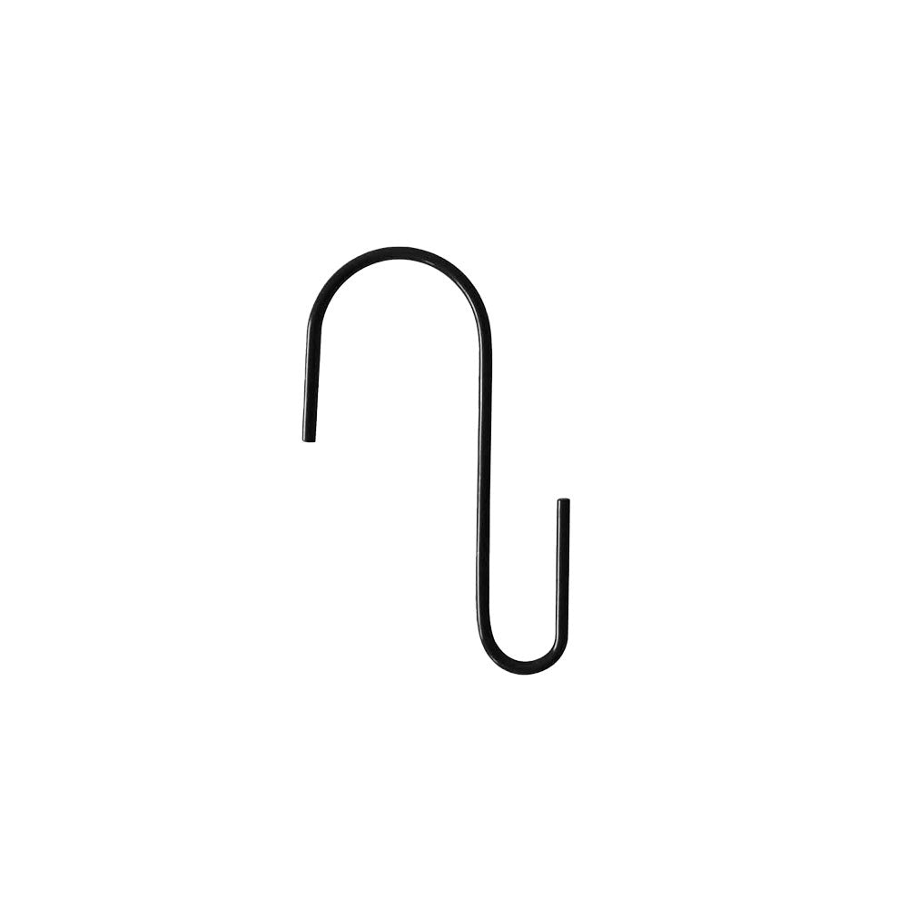 Black Pot Wire S Hook