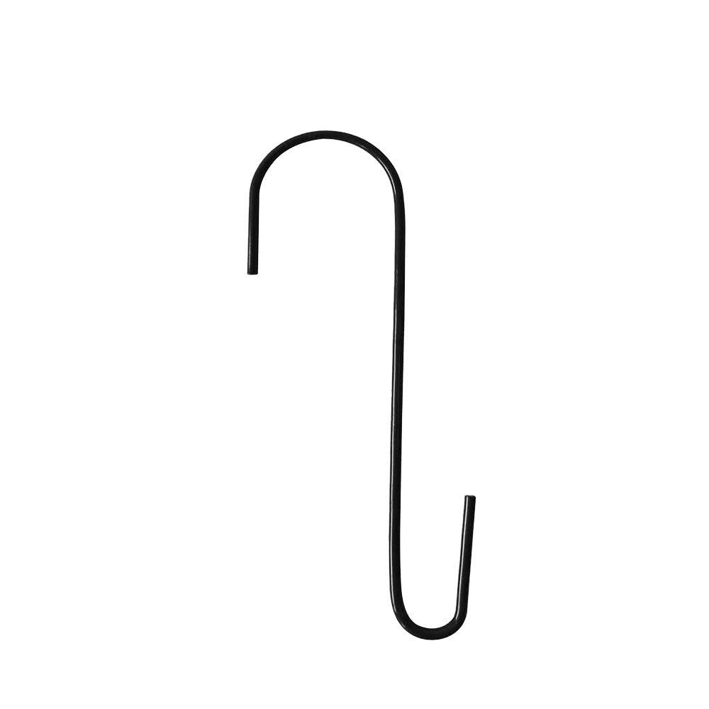 Black Pot Wire S Hook