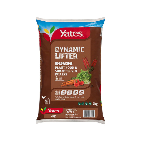 YATES Dynamic Lifter Organic Plant Food & Soil Improver Pellets ...