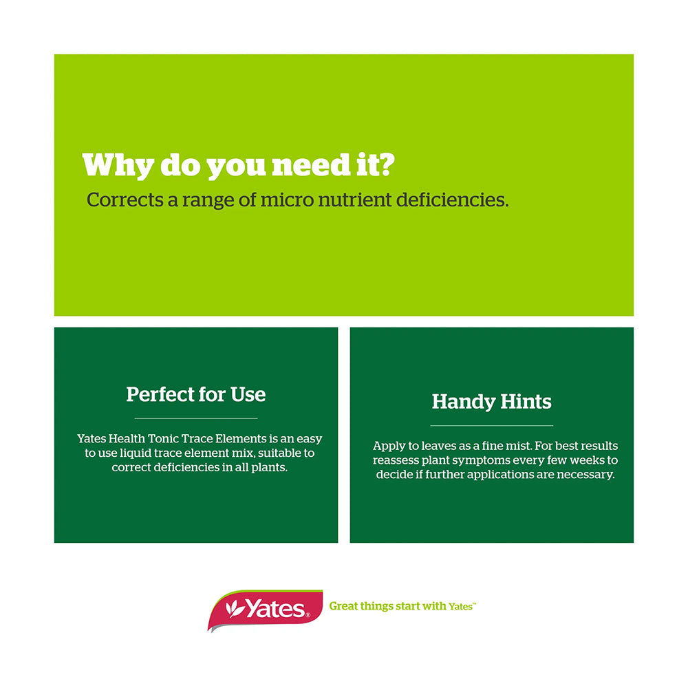 YATES Health Tonic Trace Elements Chelate