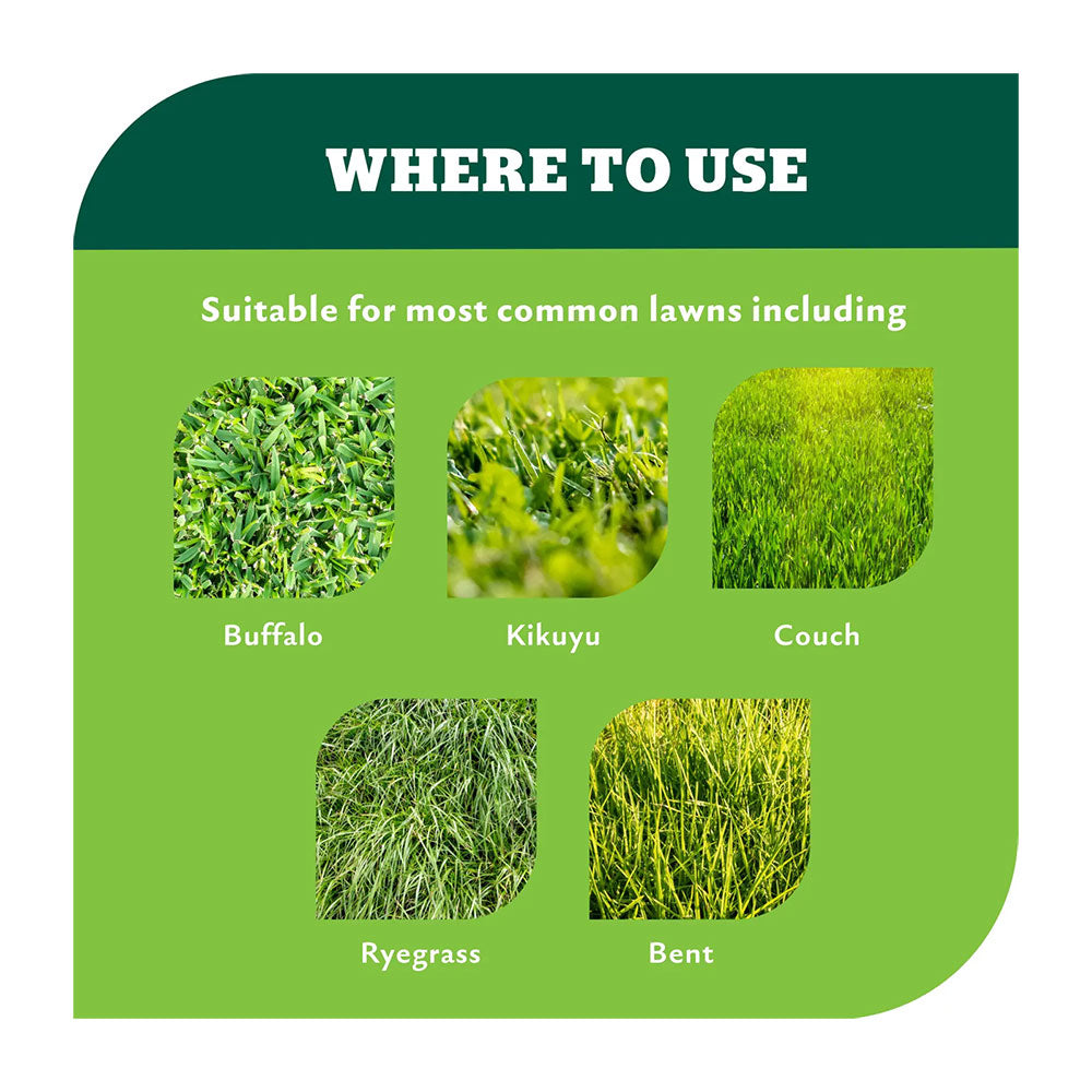 YATES Weed 'n' Feed® Weed Killer and Lawn Fertiliser