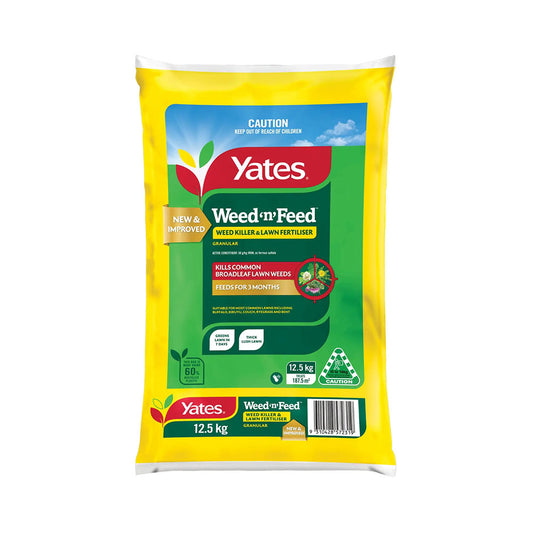 YATES Weed 'n' Feed® Weed Killer and Lawn Fertiliser