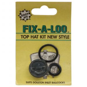 Fix-A-Tap Top Hat Kit New Style Suits Doulton Cistern Inlet Ballcocks 210340