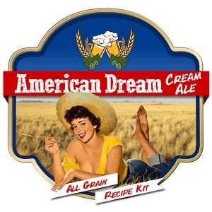 American Dream Cream Ale All Grain Recipe Kit Suits Grainfather Home Brew