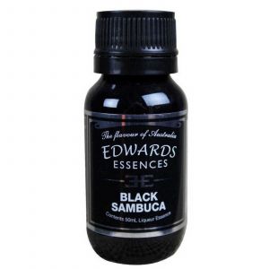 Liqueur Edwards Essence Flavour BLACK SAMBUCA 50ml Home Brew