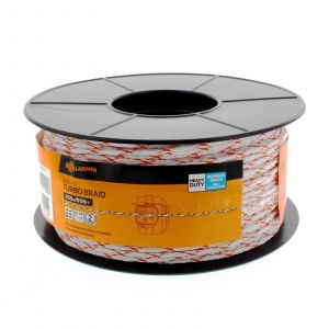 Turbo Braided Wire 200m (656 ft) UV Stabilised Electric Fencing G62154 Gallagher