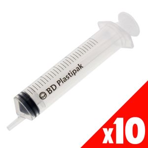 Syringe 30ml Eccentric Luer Slip 301231 BD Plastipak Sterile Pack of 10