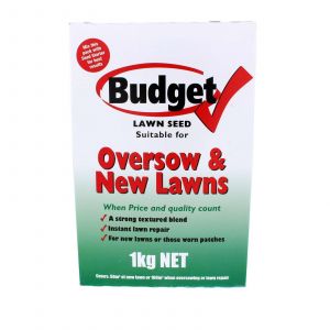Lawn Seed Budget Oversow and New Lawns Munns 1kg Covers 50sqm