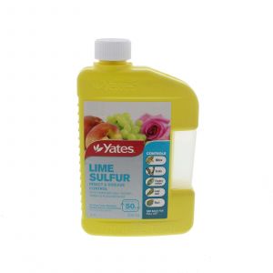 Lime Sulphur Spray Insect and Disease Control Makes up to 50L Yates Yates 500ml