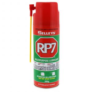 RP7 Multipurpose Lubricant Loosens Rusted Parts 300g Aerosol Spray Can Selleys