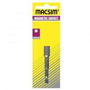 MACSIM No 3 - 3/8 x 42mm Magnetic Socket - Single Unit