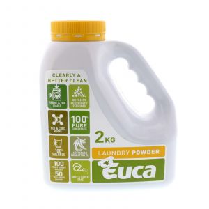 Euca Laundry Powder 2kg 106F 100% Australian eucalyptus oil Made in Australia
