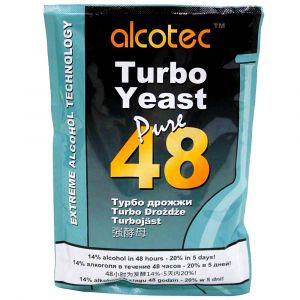 ALCOTEC 48 HOUR TURBO SUPER YEAST - Home Brew Spirit 25 Litres In 48 Hours