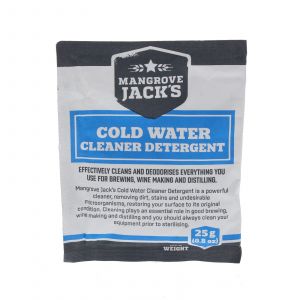 Cold Water Cleaner Detergent 25g (0.8oz) Mangrove Jacks Home Brew