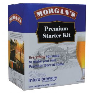 Home Brew Starter Kit Micro Brewery Morgans Beer Craft Make Your Own Beginner