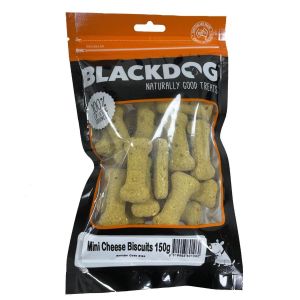 Mini Cheese Biscuits 150g Dog Food Treat Blackdog Whole Grain Wheat Tallow Meat