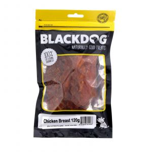 Chicken Breast Fillet 120g Dog Food Treat Blackdog High Protein Low Fat Food