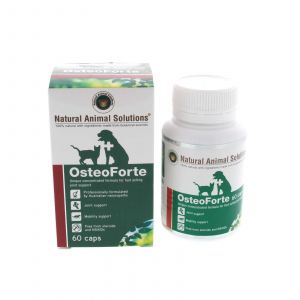 Osteoforte 60 Caps Dog Cat Joint Mobility Support Natural Animal Solutions