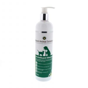 Dog Cat Shampoo Herbaguard Sulphate Free 375ml Natural Animal Solutions