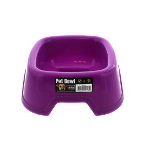 K9 Homes Plastic Small Bowl Purple Tough Durable Easy To Clean Convenient
