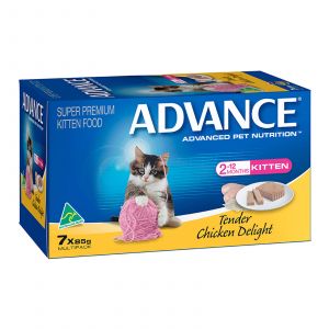 Advance Kitten Food Tender Chicken Delight 85g