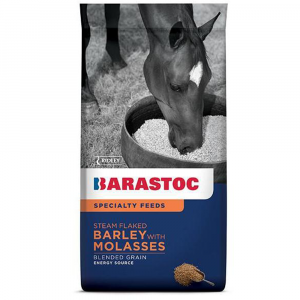 BARASTOC Steamed Flaked Barley and Molasses Horse Feed 20kg