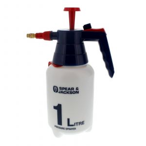 Pressure Spray 1L To Apply Weedkillers or Fertilisers Spear &amp; Jackson Durable