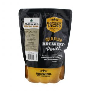 Mangrove Jack Traditional Lager Pouch 1.8kg Clean Aroma Vanilla Hints Home Brew